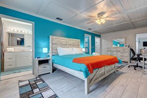 3 soverom, skrivebord, strykejern/-brett og wi-fi (inkludert)