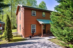 Fassade der Unterkunft