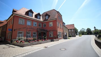Fassade der Unterkunft