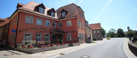 Façade de l’hébergement