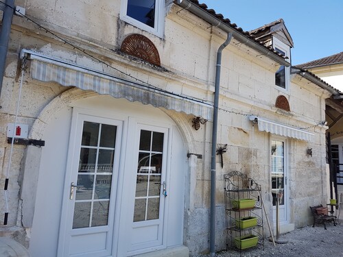 Family gite complex with private pool and large courtyard