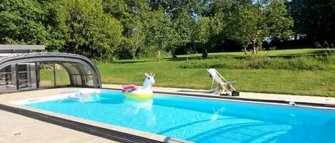 Piscine chauffée