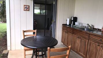 Opções para refeição ao ar livre