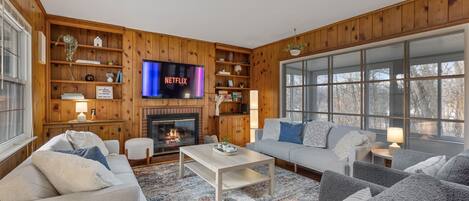 Smart TV, video games, table football