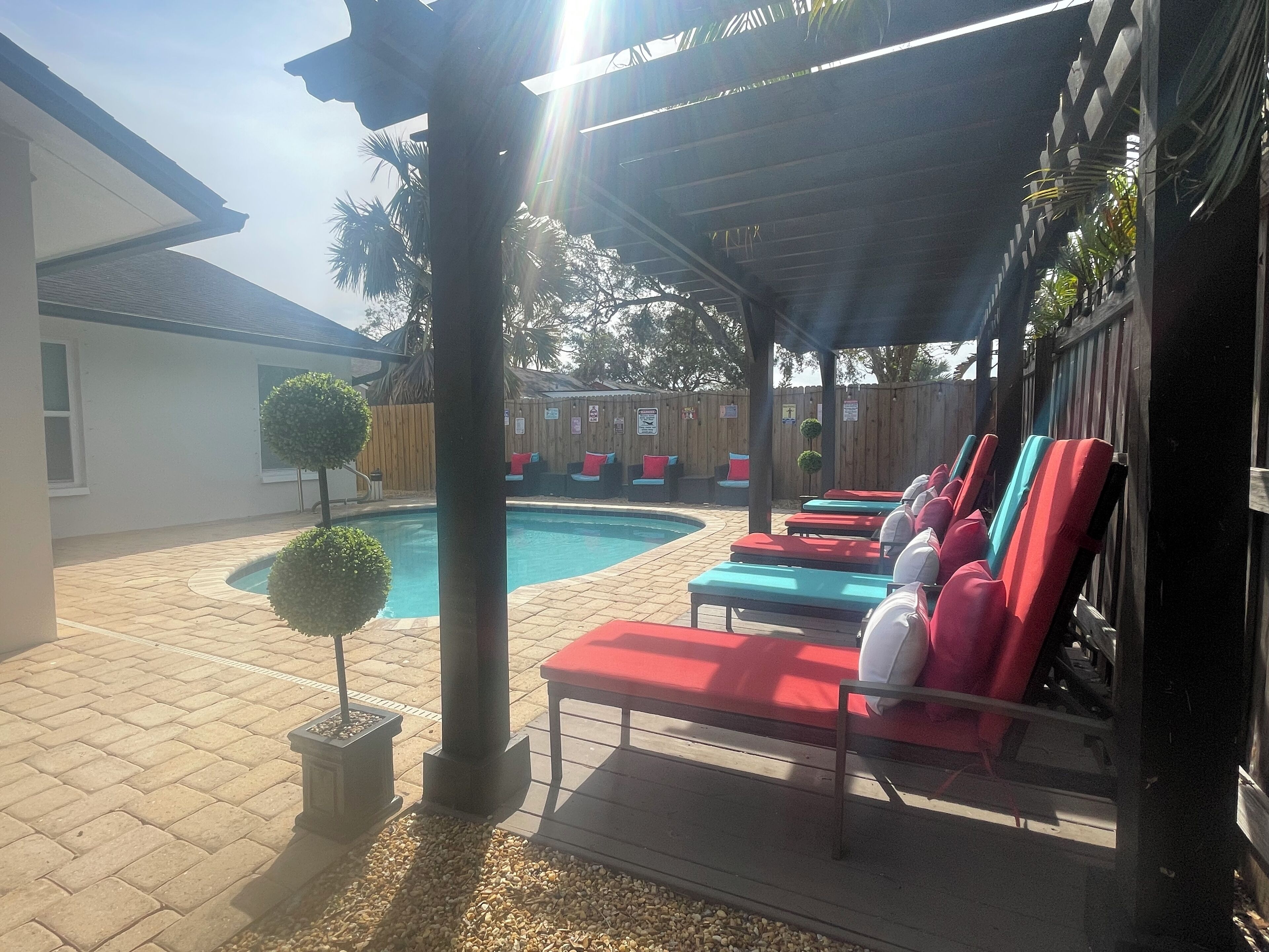 Außenpool, beheizter Pool