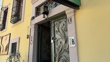 Overnatningsstedets facade