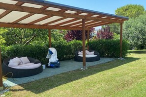 Terrace/patio - Villa Luce - Sirolo, wonderful villa with swimming pool in the Conero park (Ancona)