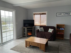Living area - Blue View Lake House (Shelby)