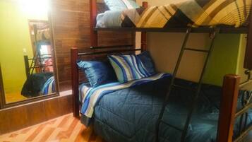 3 bedrooms, bed sheets