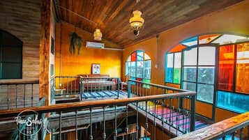 Sigle Bed in Dormitory Room (10 Bed) | Terraza o patio