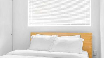 2 bedrooms, iron/ironing board, travel crib, WiFi