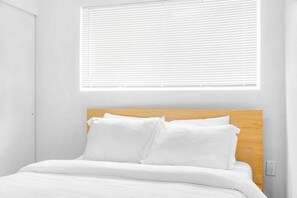 2 bedrooms, iron/ironing board, travel crib, WiFi