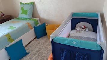 1 soverom og sengetøy