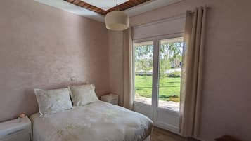 1 quarto, roupa de cama