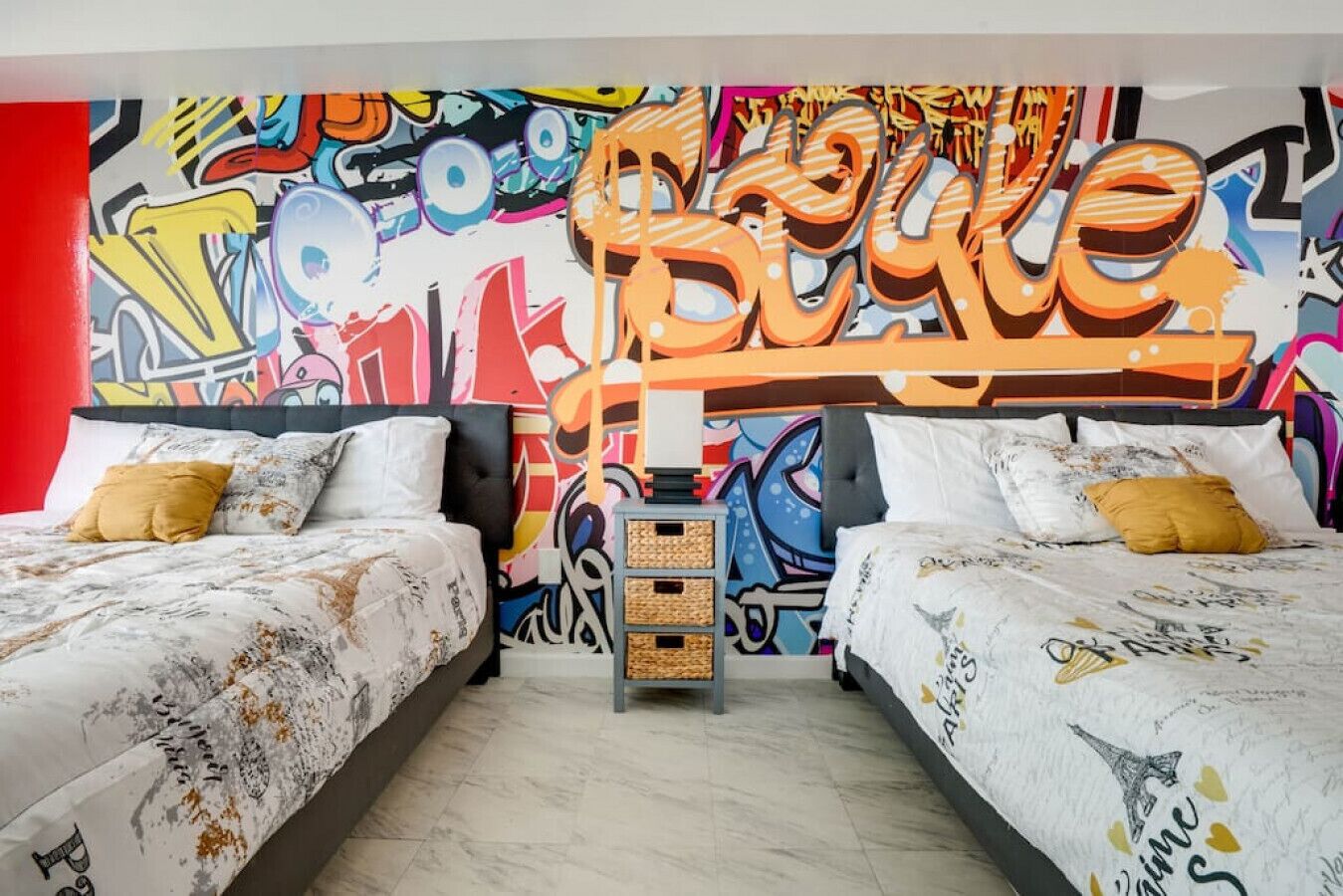 Graffiti Art Style Studio w/ Pool, Hot Tub, & Gym!