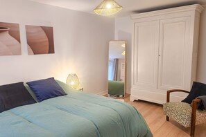 2 chambres, Wi-Fi, literie fournie
