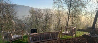 Gites Douillets: Chalet on stilts