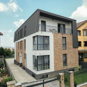 Fassade der Unterkunft