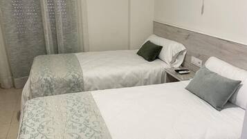 Basic Double Room | Premium bedding, down duvets, desk, laptop workspace