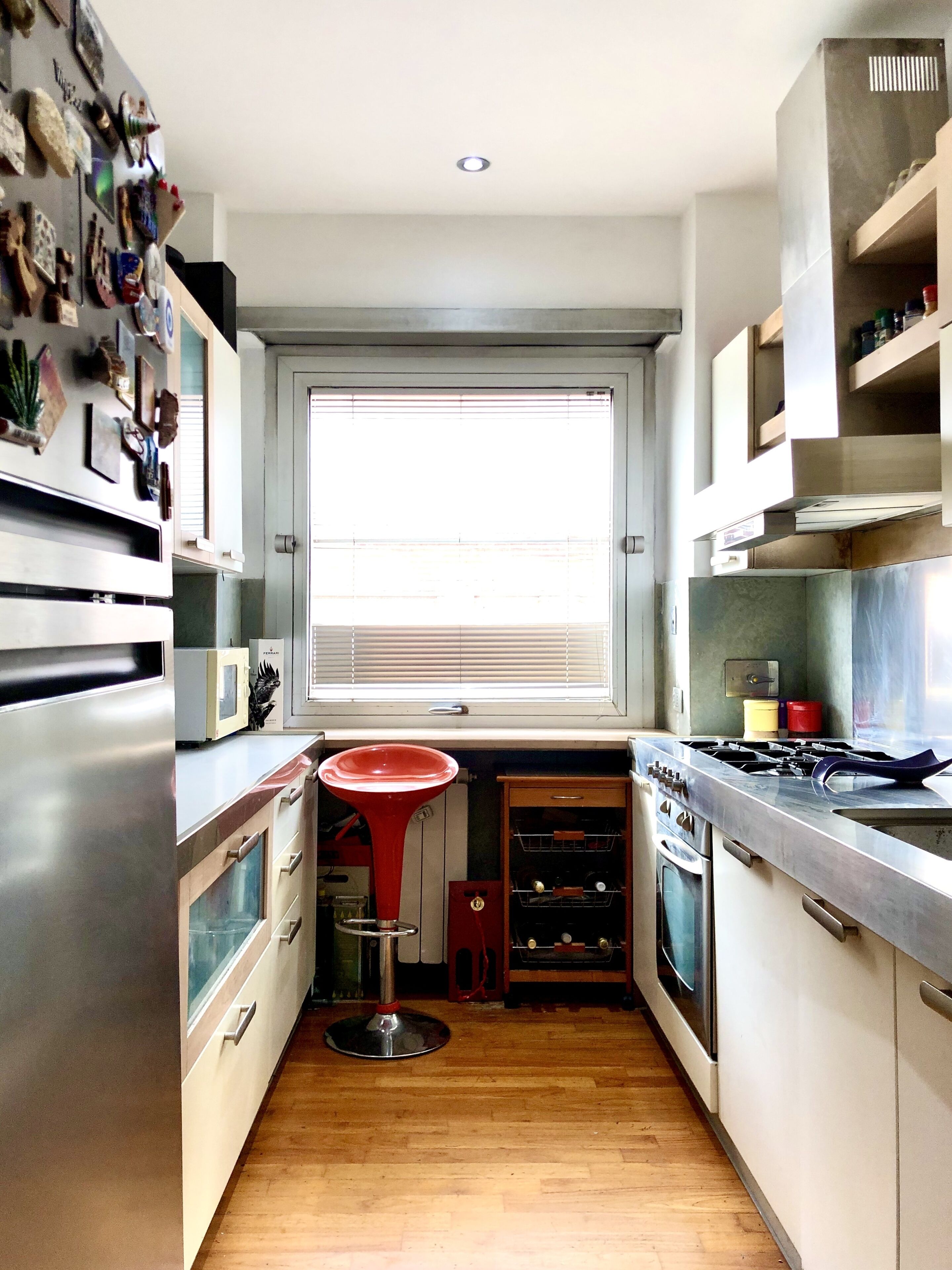 Penthouse "The Great Beauty". The large and bright apartment in the greenery of Rome