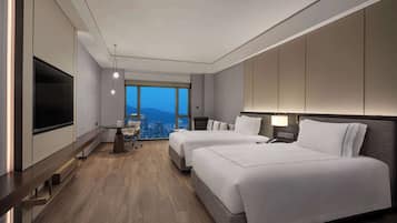 Room, 2 Double Beds (Leisure) | Free WiFi, bed sheets