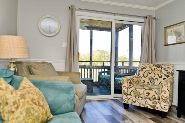 TV - Inlet Waterfront Steps to Beach w Pool (Myrtle Beach)