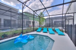 Außenpool, beheizter Pool