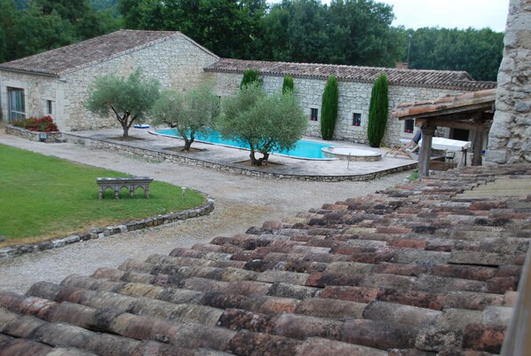 Alberca al aire libre 