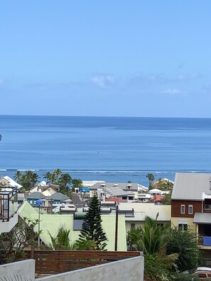 Blick von der Unterkunft