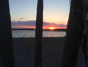 Beach nearby, sun-loungers