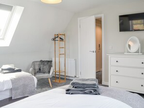 2 quartos, Wi-Fi de cortesia, roupa de cama