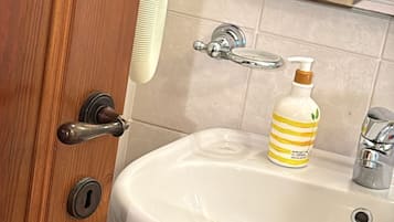 Basic Room | Bathroom | Rainfall showerhead, towels