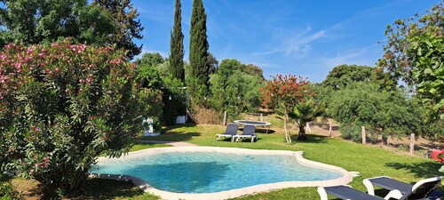 Cute shepherd's house from 1892, with swimming pool, 4p