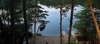 Relaxing Lake House with Beach, Hot Tub