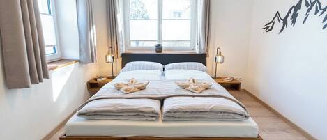 2 habitaciones, wifi gratis y ropa de cama