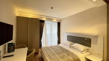 Premium Studio | Blackout drapes, iron/ironing board, free WiFi