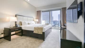 1 chambre, coffres-forts dans les chambres, fer et planche Ă repasser