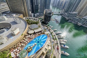 Aerial view - Upscale Studio at The Address Residences Dubai Marina by Deluxe Holiday Homes (Dubai)
