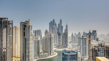 Vue depuis lâhĂ©bergement