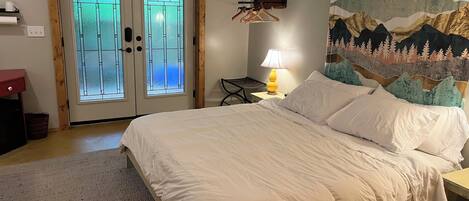 1 chambre, fer et planche à repasser, Wi-Fi, draps fournis