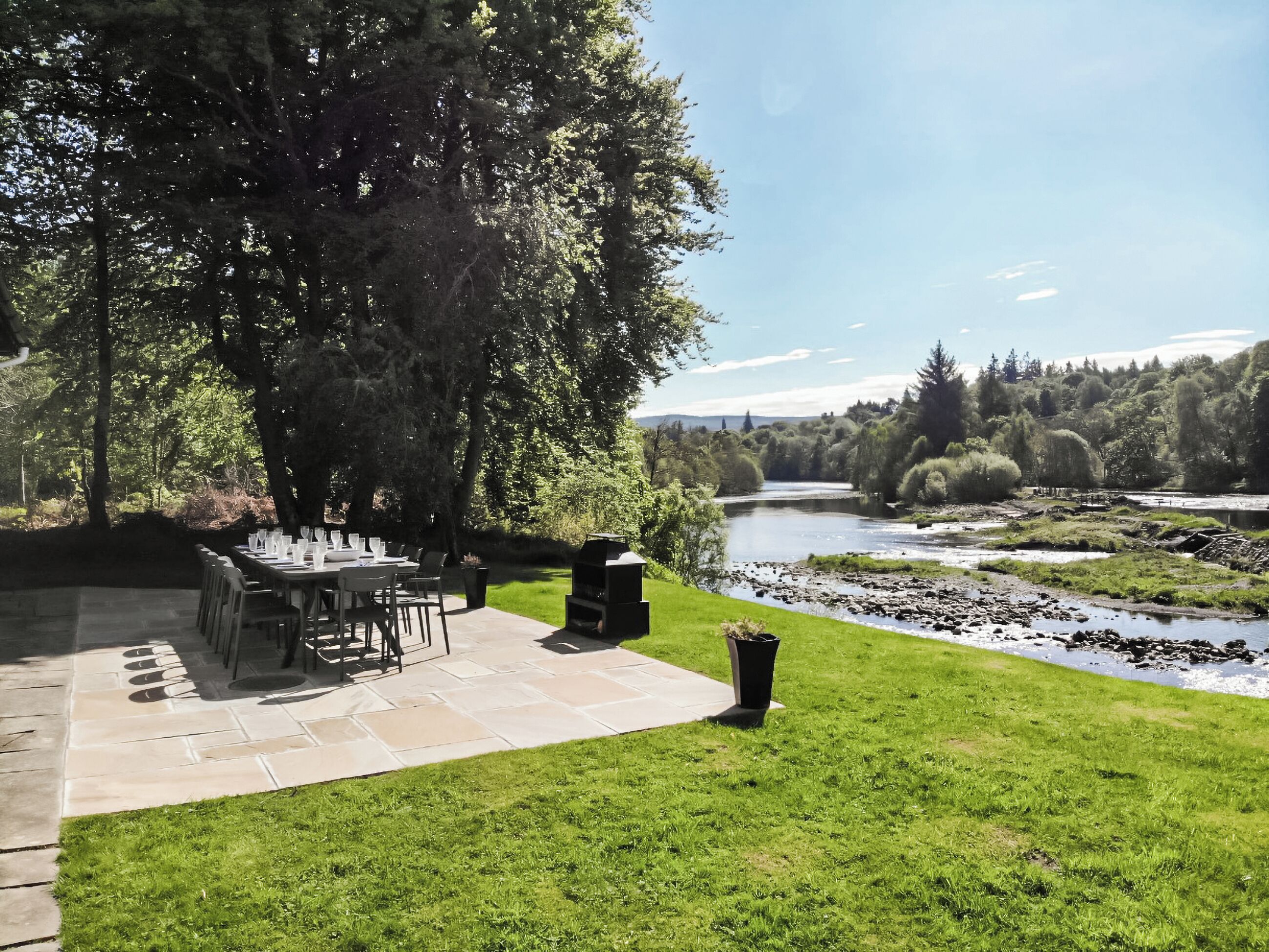 Restauration en plein air