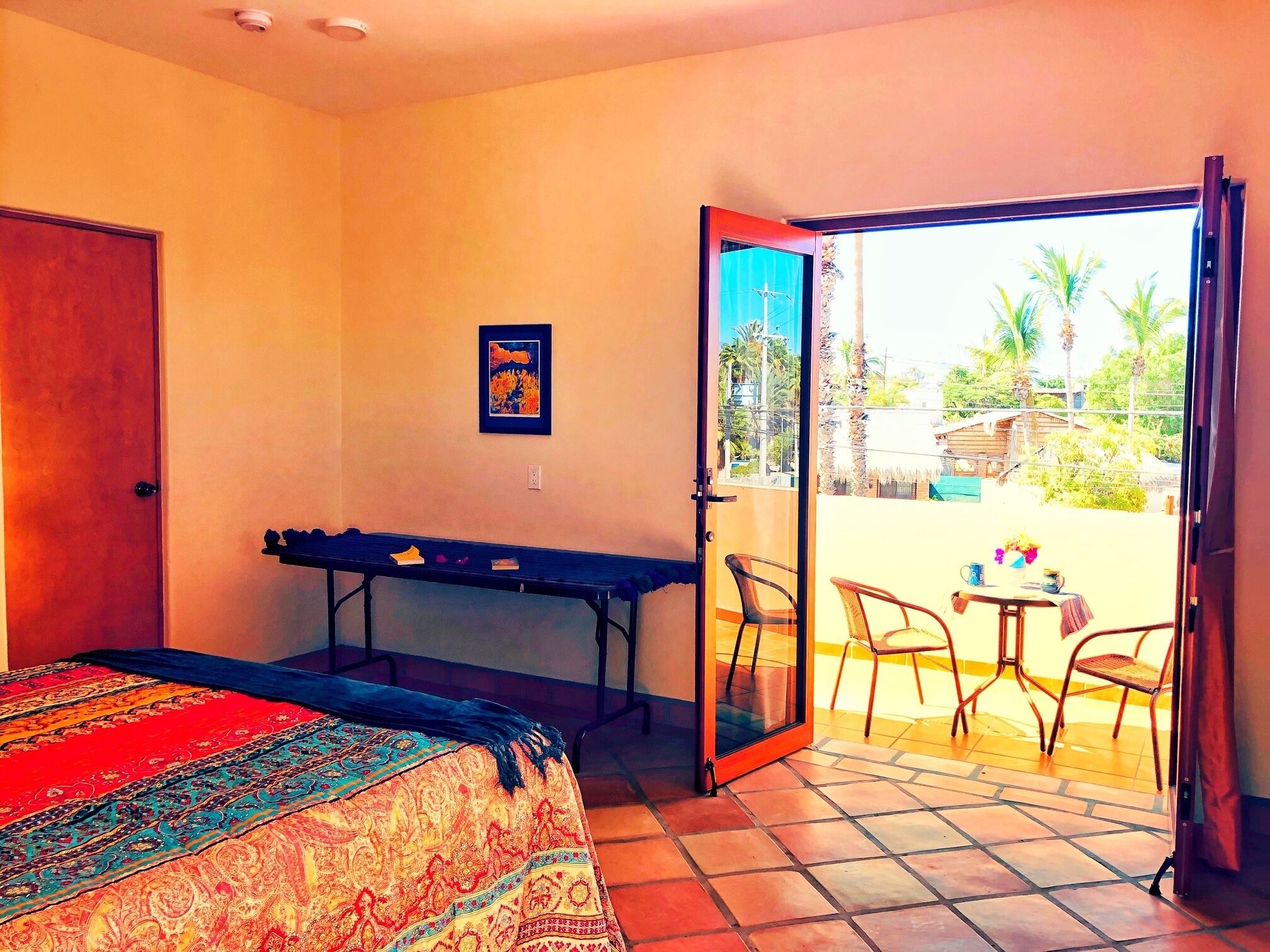 Cuarto Atardecer with private sunset terrae and outdoor kitchen