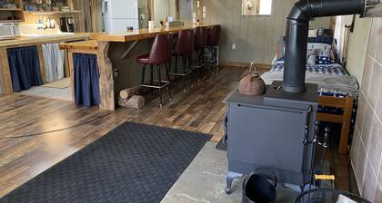 Cabin where the black top ends… Cabin 2