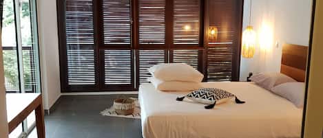 2 habitaciones y ropa de cama de alta calidad