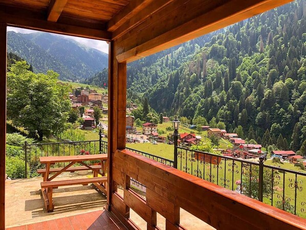 Majoituspaikan julkisivu