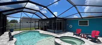 Sunset Serenity Retreat: Coastal Elegance with Poolside Bliss