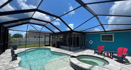 Sunset Serenity Retreat: Coastal Elegance with Poolside Bliss