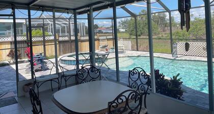 Sunset Serenity Retreat: Coastal Elegance with Poolside Bliss