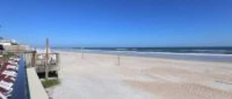 On the beach