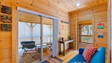 TV connectée, cheminée